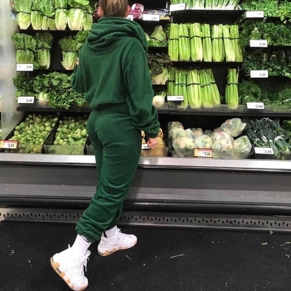 Laina Rauma Teddy Sweater/Hunter Green